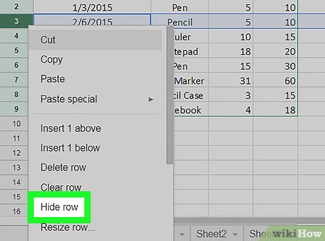 excel for mac delete lines on sheets